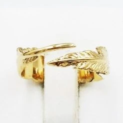 Bague Plume -Vivalatina Boutiqe bague plume femme or 23
