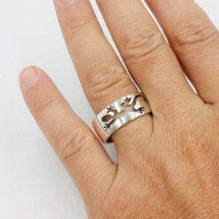 Devant -Vivalatina Boutiqe bague salamandre 4