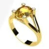 Bague Saphir Jaune -Vivalatina Boutiqe bague saphir jaune or jaune 18 carats