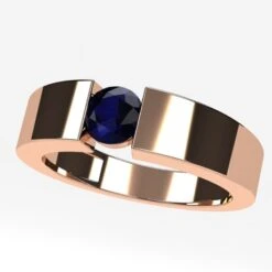 Bague Saphir Moderne Pour Femme Personnalisable -Vivalatina Boutiqe bague saphir moderne 11