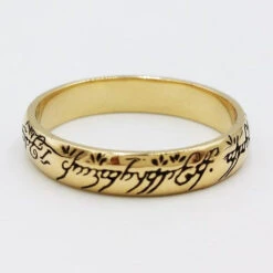 Bague Seigneur Des Anneaux 27 Bague Seigneur Des Anneaux -Vivalatina Boutiqe bague seigneur des anneaux or jaune 18 carats 4