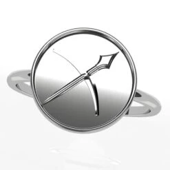 Bague Signe Astrologique Du Zodiaque En Or 34 Bague Signe Astrologique Du Zodiaque En Or -Vivalatina Boutiqe bague signe astrologique sagitaire 1