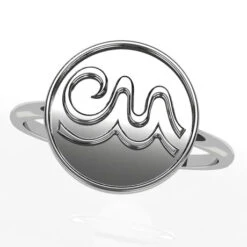 Bague Signe Astrologique Du Zodiaque En Or 41 Bague Signe Astrologique Du Zodiaque En Or -Vivalatina Boutiqe bague signe astrologique verseau 2