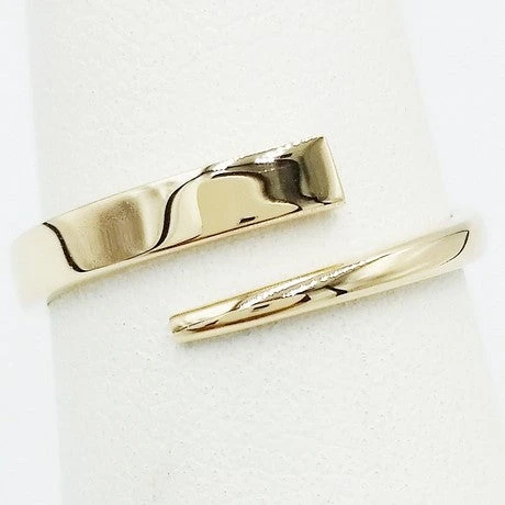 Bague Simple En Or 15 Bague Simple En Or – Image 13