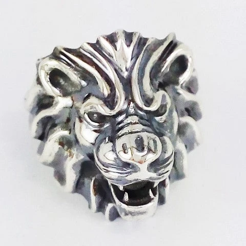 Bague Tête De Lion Pour Homme 5 Bague Tête De Lion Pour Homme – Image 3