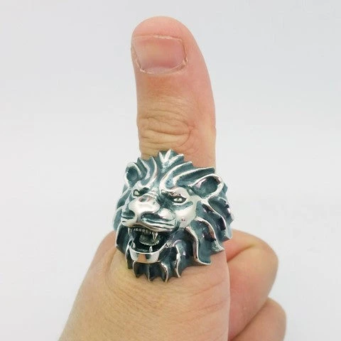 Bague Tête De Lion Pour Homme 7 Bague Tête De Lion Pour Homme – Image 5
