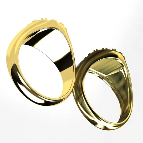 Bague Vierge Marie En Or 5 Bague Vierge Marie En Or – Image 3