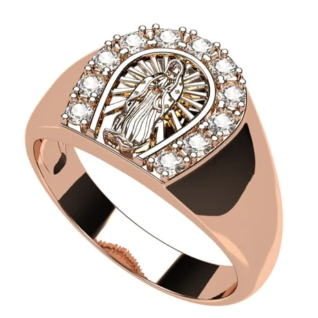 Bague Vierge Marie En Or 10 Bague Vierge Marie En Or – Image 8
