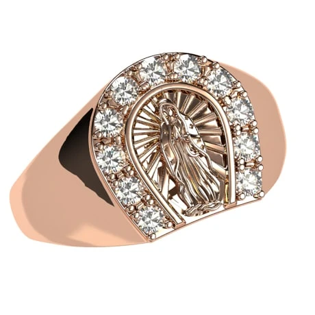 Bague Vierge Marie En Or 11 Bague Vierge Marie En Or – Image 9