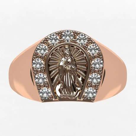 Bague Vierge Marie En Or 12 Bague Vierge Marie En Or – Image 10