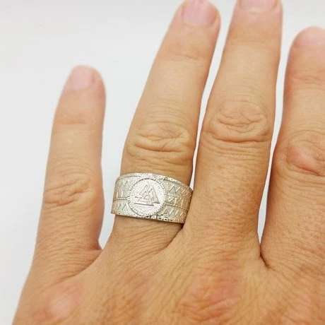 Bague Viking En Argent Pour Homme 12 Bague Viking En Argent Pour Homme – Image 10