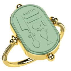 Bague Égyptienne Intaille Ancienne Pour Femme