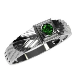 Bague Émeraude Pour Homme -Vivalatina Boutiqe baguehommeemeraudeorblanc18carats4 Copy 48fda36c 2e72 4cbc a202 a9ade31ff04c