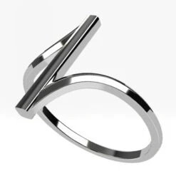 Bague Minimaliste En Or