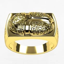 Bague Scarabée Égyptien En Or Ou Argent Massif -Vivalatina Boutiqe baguescarabeorjaune18carats2 min