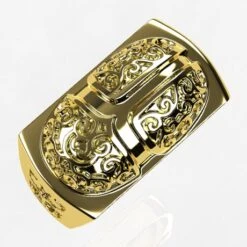 Bague Scarabée Égyptien En Or Ou Argent Massif -Vivalatina Boutiqe baguescarabeorjaune18carats4 min