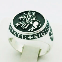 Bague Des Templiers 19 Bague Des Templiers -Vivalatina Boutiqe baguetemplierargentsterling 7 Copy