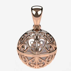 Bola De Grossesse En Or 20 Bola De Grossesse En Or -Vivalatina Boutiqe boladegrossesseorrose18carats