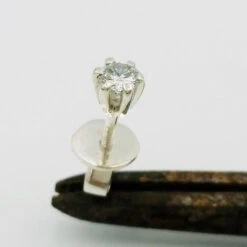 Boucle D'Oreille Clou Diamant