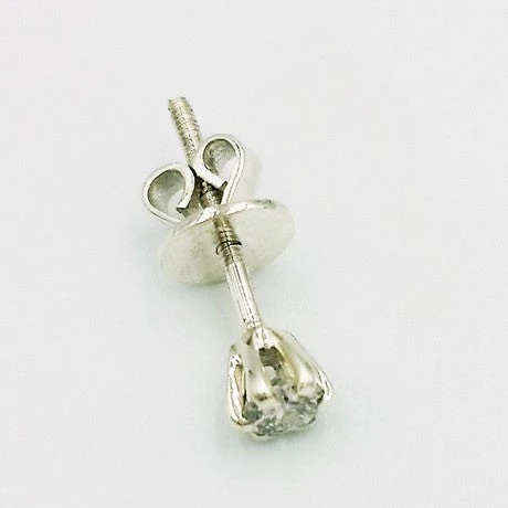 Boucle D'Oreille Clou Diamant 8 Boucle D'Oreille Clou Diamant – Image 6