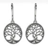 Boucles D'Oreilles Arbre De Vie En Or -Vivalatina Boutiqe bouclesd oreillesarbredevieorblanc18carats 1