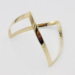 Bracelet Jonc Africain En V Pour Femme -Vivalatina Boutiqe bracelet africain or 1