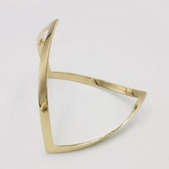 Bracelet Jonc Africain En V Pour Femme -Vivalatina Boutiqe bracelet africain or 2