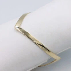 Bracelet Jonc Africain En V Pour Femme -Vivalatina Boutiqe bracelet africain or 6