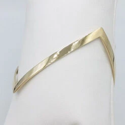 Bracelet Jonc Africain En V Pour Femme -Vivalatina Boutiqe bracelet africain or 7