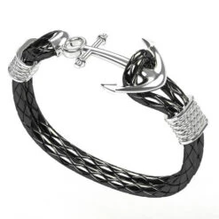 Bracelet Ancre De Marine Pour Homme