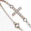 Bracelet Croix Pour Femme En Or Et Diamants -Vivalatina Boutiqe bracelet croix diamant 8