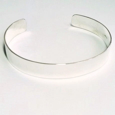 Bracelet De Bras Lisse En Argent Pour Femme 5 Bracelet De Bras Lisse En Argent Pour Femme – Image 3