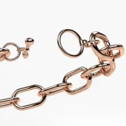 Bracelet Grosse Maille Or 18 Carats -Vivalatina Boutiqe bracelet grosse amaille or 18 carats 10