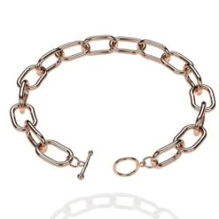 Bracelet Grosse Maille Or 18 Carats -Vivalatina Boutiqe bracelet grosse amaille or 18 carats 11