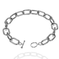 Bracelet Grosse Maille Or 18 Carats -Vivalatina Boutiqe bracelet grosse amaille or 18 carats 3