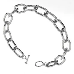 Bracelet Grosse Maille Or 18 Carats -Vivalatina Boutiqe bracelet grosse amaille or 18 carats 4
