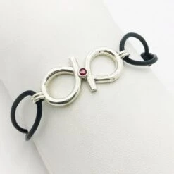 Bracelet Infini Pour Homme Personnalisable -Vivalatina Boutiqe bracelet infini rubis 2