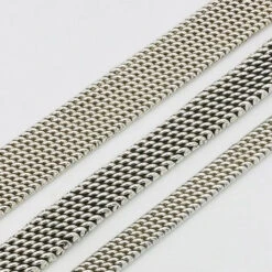 Bracelet Maille Milanaise En Argent