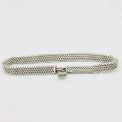 Bracelet Maille Milanaise En Argent -Vivalatina Boutiqe bracelet maill milanaise 3