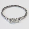 Bracelet Maille Palmier En Argent Massif -Vivalatina Boutiqe bracelet maille palmier argent massif 2 Copy