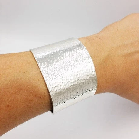 Bracelet Manchette En Argent 4 Bracelet Manchette En Argent – Image 2