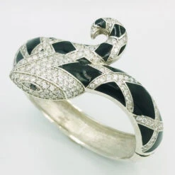 Bracelet Serpent En Argent Pour Femme -Vivalatina Boutiqe bracelet serpent argent 27