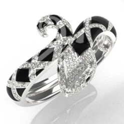 Bracelet Serpent En Argent Pour Femme -Vivalatina Boutiqe bracelet serpent argent 2 Copy