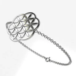 Bracelet Fleur De Vie En Or