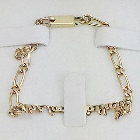 Gourmette Pour Femme Personnalisable En Or 6 Gourmette Pour Femme Personnalisable En Or – Image 4