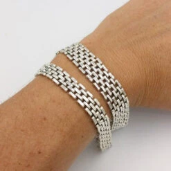Bracelet Grain De Riz En Argent Pour Femme 17 Bracelet Grain De Riz En Argent Pour Femme -Vivalatina Boutiqe braceletgrainderizenargent 2 Copy