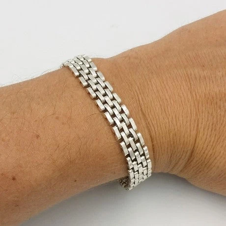 Bracelet Grain De Riz En Argent Pour Femme 10 Bracelet Grain De Riz En Argent Pour Femme – Image 8