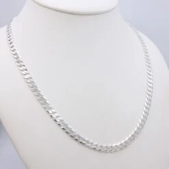 Collier à Chaîne Maille Gourmette -Vivalatina Boutiqe chaine maille gourmette 4