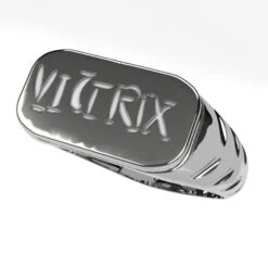 Chevalière Romaine Pour Homme Antique -Vivalatina Boutiqe chevaliere antique romaine or blanc 18 carats 4