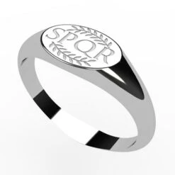 Bague Romaine SPQR